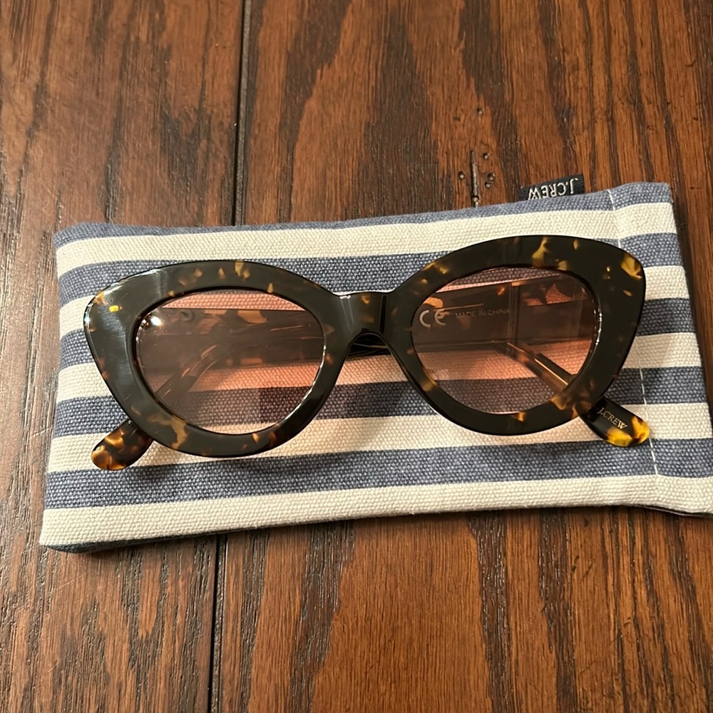 J Crew Tortoiseshell Cat Eye Glasses
